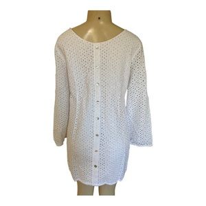 Heyton eyelet over lay women’s dress‎ size XL